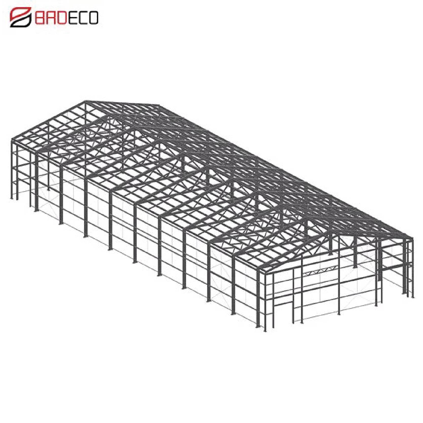 Training About Prefabricated Steel Warehouse Workshop Steel Structure